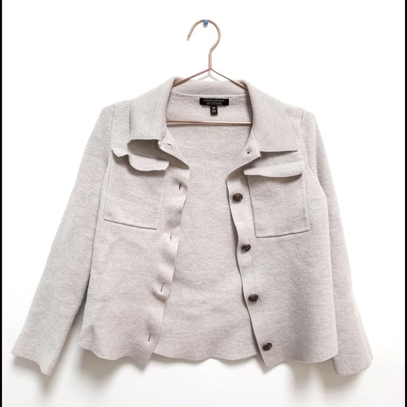 Banana Republic Sweater Shirt Jacket - Picture 1 of 4